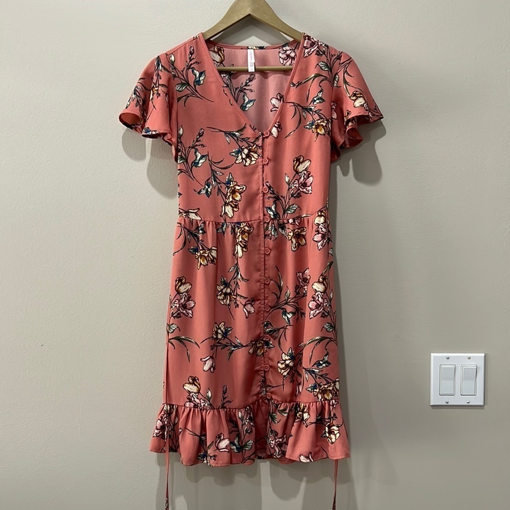 Xhilaration Floral Dress in size XS